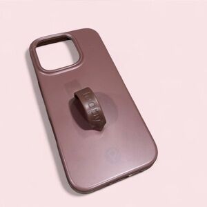 Loopy Case Phone Case with Built-in Loop - Mauve Pink